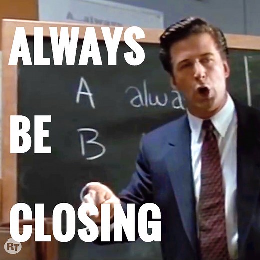 108K views · 1.8K reactions | ABC - Always. Be. Closing. Glengarry Glen Ross released in theaters 25 years ago today. | Rotten Tomatoes | Facebook