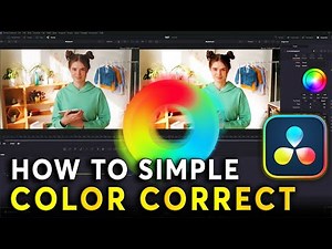 How to Simple Color Correct Fast | Davinci Resolve Tutorial