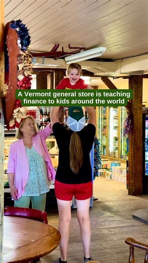 Vermont For Real • Rebecca on Instagram: "The best holiday gift is to set your kids up for lifelong success 💚 “Compound interest is the 8th wonder of the world. He who understands it, earns it. He who doesn’t, pays it.” Albert Einstein’s famous words about “the most powerful force in the universe” are inspiring a new generation of entrepreneurs. This holiday season, financial literacy is the hottest gift! ⭐️ When Jillian Minerva bought the @barnardgeneralstore at age 24, she learned that her te