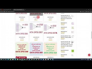 5 phút học SPSS | Phân tích EFA trong SPSS | Chạy EFA biến độc lập, biến phụ thuộc