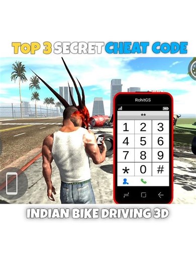 TOP 3 SECRET CHEAT CODE IN INDIAN BIKE DRIVING 3D | Indian Bike Driving 3D New Update Cheat Code