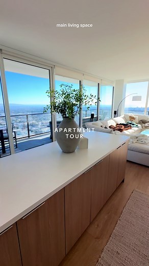 Apartment Tour with Stunning Views and Cozy Home Decor