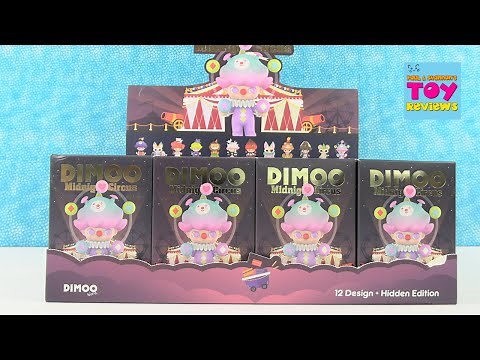 Dimoo Midnight Circus Blind Box Collectible Figures PopMart Unboxing | PSToyReviews