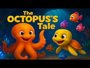 Lulu and the Ocean Friends: The Octopus’s Tale 🐙 | Magical Underwater Story for Kids | 4K