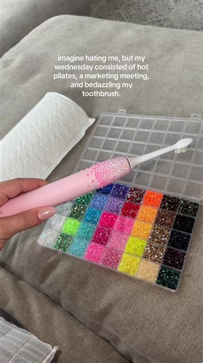 My new hyperfixation activity. I’ve literally cut my screen time in half because of this bedazzle kit. I’m obsessed