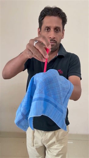 Red stick illusion nobody can figure out #shorts #magic #challenge