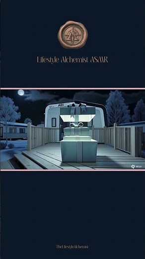 A Silent Gift Appeared Outside the Caravan ✨ ASMR