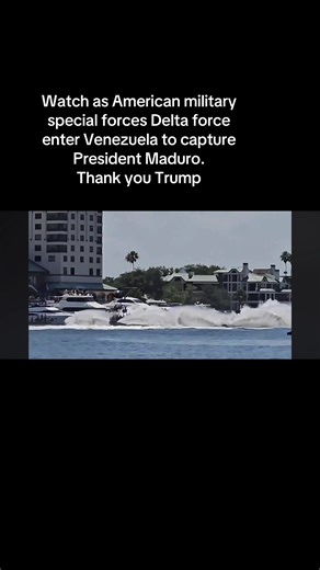 Watch as American military special forces Delta force enter Venezuela to capture President Maduro. Thank you Trump #trump #Venezuela #specialforces #maduro