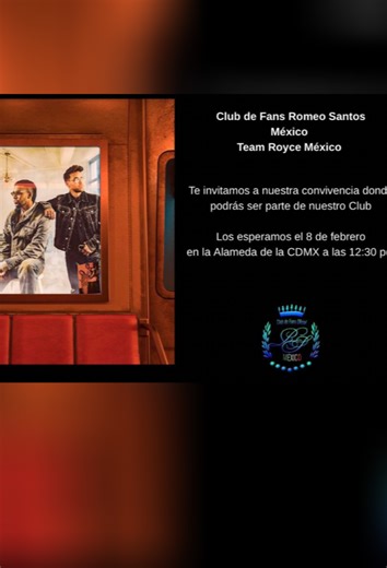 Únete al Club Oficial de Romeo Santos en CDMX