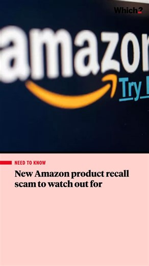 This nasty Amazon copycat scam prompted a Federal Trade Commission alert in the US last year, luring customers with false fears of a non-existent product recall. Now, it's targeting shoppers in the UK. Find out what it looks like, how to avoid it and what to do if you've fallen for it. We've launched a new WhatsApp scam alert service to share updates on the latest scams and expert advice to keep you safe. Comment 'ALERT' if you'd like to sign up for it. | Which?