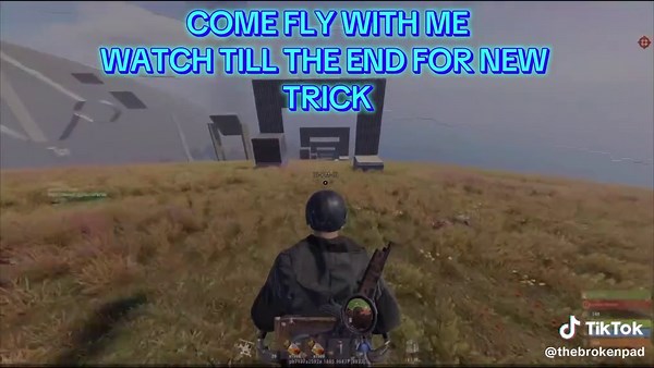 Rust Console Mini Copter Flying Tutorial: Tire Flips & Tricks