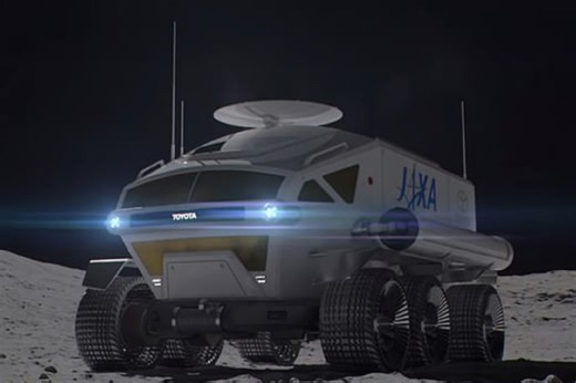 Toyota plans for people to live on the MOON in this 'lunar caravan' by 2040