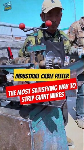 Industrial Cable Peeler: The Most Satisfying Way to Strip Giant Wires