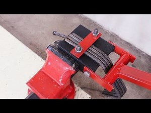 How To Make A Rod Bender Without Bearing || New Idea For Wire and Flat Bar Bending || DIY bender