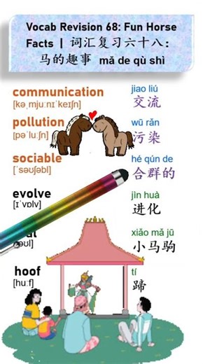 Learn with Me301 | Learn Chinese through English | Easy Chinese | 跟我一起学301 | 英语单词 #shorts #bilingual
