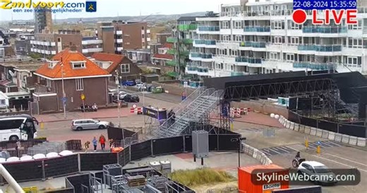 【LIVE】 Live Cam Zandvoort - Holland | SkylineWebcams