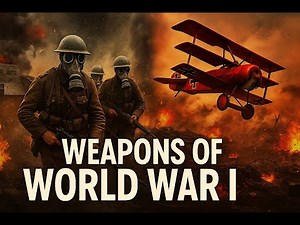 The Deadliest Weapons of WWI Explained | Machine Guns, Tanks & Gas Warfare