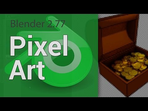 Blender Pixel Art Animation