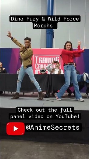 Morphs from TCG Con by Hunter Deno, Jordon Fite & Phillip Andrews #powerrangers #dinofury #wildforce