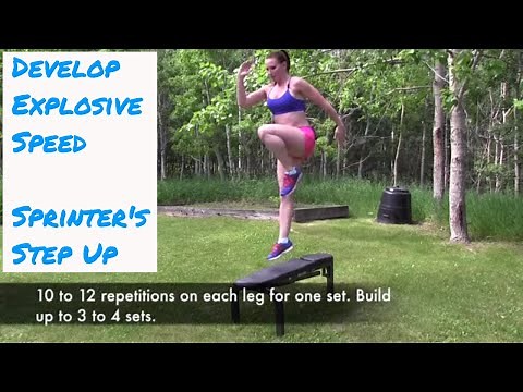 Sprinter's Step Up - Explosive Speed Development - Ask Dr. Abelson