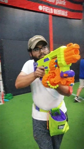 Savage Spin Spins You Right Round 😎 #DartZone #Blaster #Fun #Games compatible with #nerf ‪@amazon‬