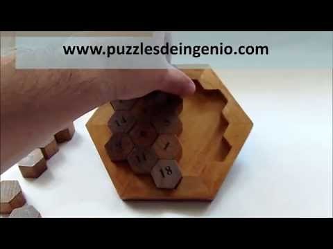 Solución Hexágono Mágico 38 Solution