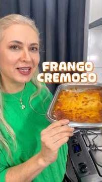 FRANGO CREMOSO COM SÓ 3 INGREDIENTES! 😱 | Cozinha da Mami ❤️👩🏼‍🍳 - #shorts #receita