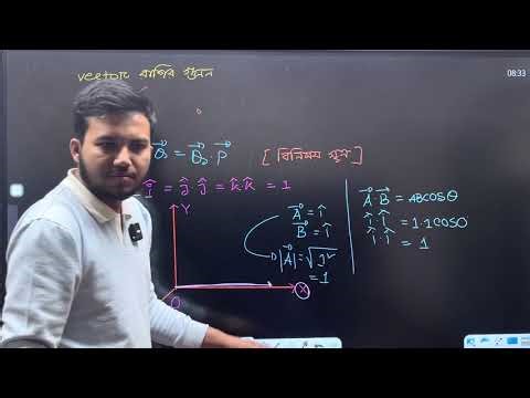 Vector dot and cross multiplication