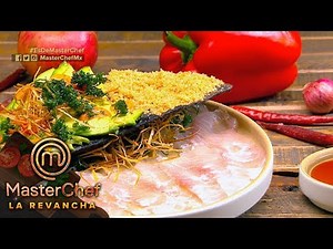 El "tiradito con tostada" hecho por Carmen recibe halagos | MasterChef México