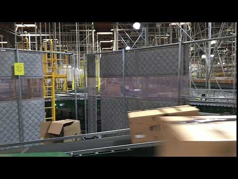 Sound Blankets for Distribution Warehouse Conveyor Noise