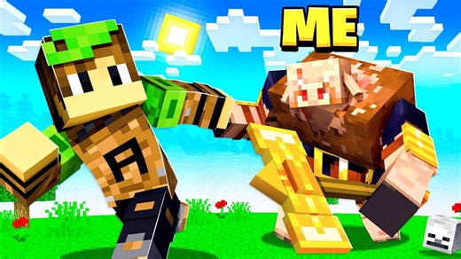Using mutant creatures to fool my friends in Minecraft