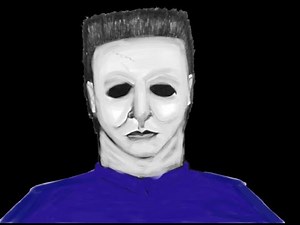 How to Draw Michael Myers Face