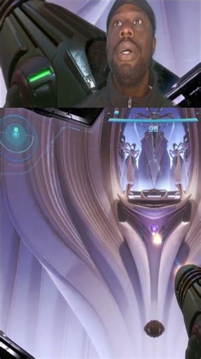 Samus Transformation & Orb Shooting: Intense Action Unfolds! #shorts