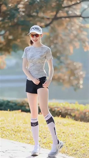 范斯蒂克（vansydical）跑步运动套装女夏健身晨跑服快干短袖T恤羽毛球服训练马拉松套装 深灰迷彩+黑色短裤TC65948 XXXL【建议：145-16