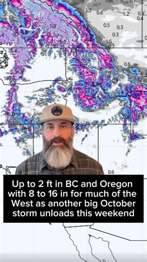 19K views · 136 reactions | Another significant October snow storm is...