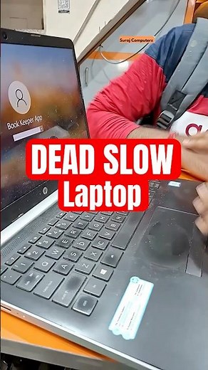This HP Laptop Was DEAD SLOW – Watch the Fix! #shorts