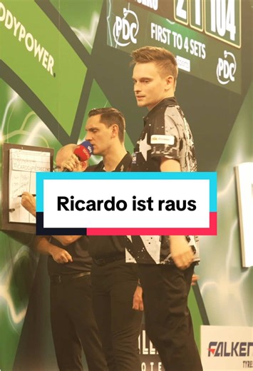 Ricardo Pietreczko scheidet aus der Darts-WM aus