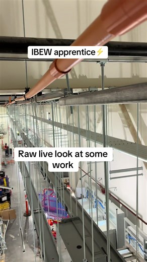 These strut are running across to be used as an anchor point for the all thread that is supporting the breakers.