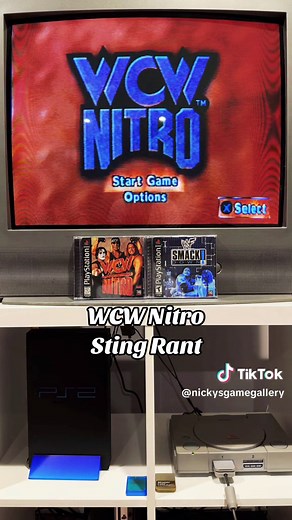 WCW Nitro Sting Rant #retrogaming #gamingontiktok #gaming #game #wrestling #wwefan #playstation #ps1 #smackdown #wwfsmackdown #wwfwrestling #sting @PlayStation @WWE @WWEGames