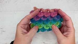 How to Crochet the Crocodile Stitch