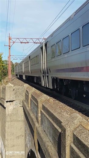 15K views · 486 reactions | NJ Transit GP40PH-2B no. 4204 at Highland Ave Station on the Morristown Line. October 17, 2024. | MVC Rail Photos | Facebook