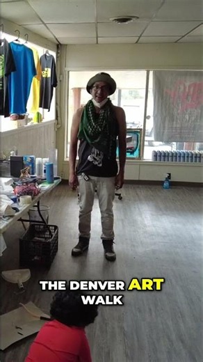 Inspiring Art: Homeless Stories & Denver Art Walk Success #shorts
