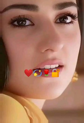 Close-Up Facial Expression in Yellow Garment