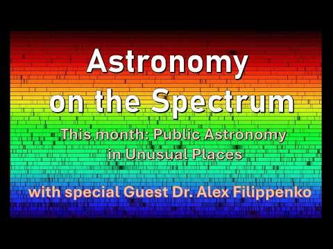Astronomy on the Spectrum with David Reitzel