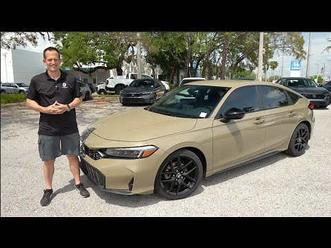 The 2025 Honda Civic Hatchback Sport is the MOST affordable versatile new car!