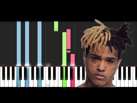 XxxTentacion - Dead Inside (Interlude) (Piano Tutorial)
