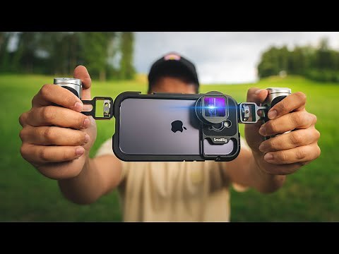 Get CINEMATIC Video with SmallRig Anamorphic Lens for iPhone