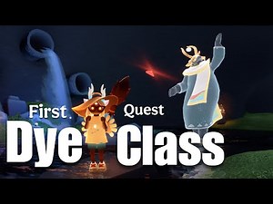 First Dye Quest - Learn to Dye - Season of Radiance | Sky children of the light | Noob Mode