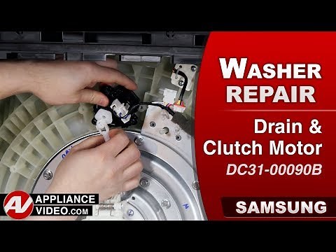 Samsung Washer - Pc Error Code - Clutch Motor Repair