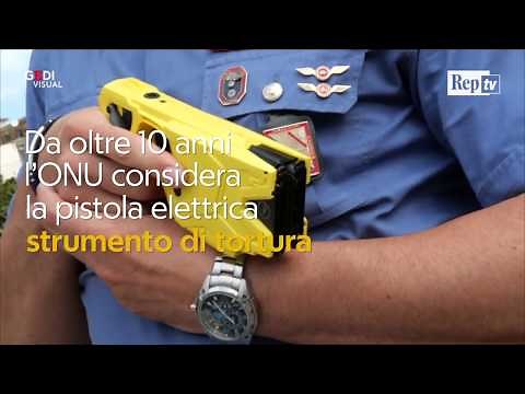 Taser, cos'è e come funziona la pistola elettrica: la videoscheda